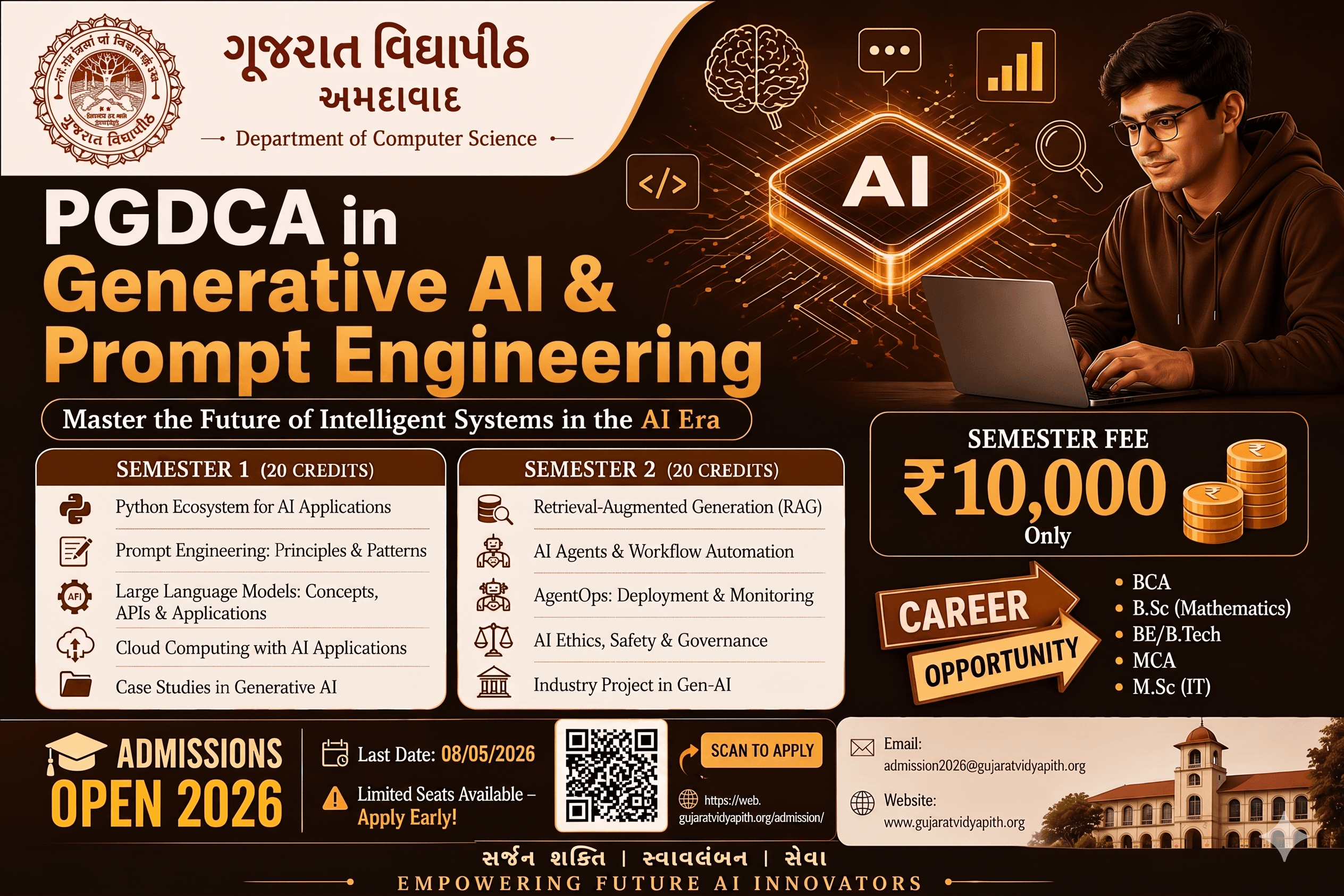 Top AI Course After Graduation: PGDCA in Generative AI Explained